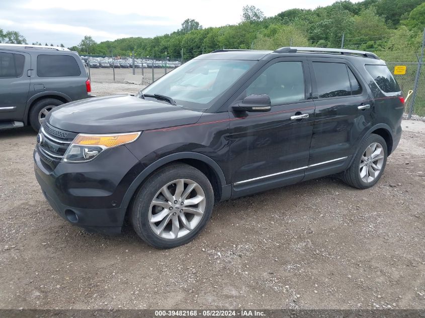 2013 Ford Explorer Limited VIN: 1FM5K7F81DGA92492 Lot: 39482168