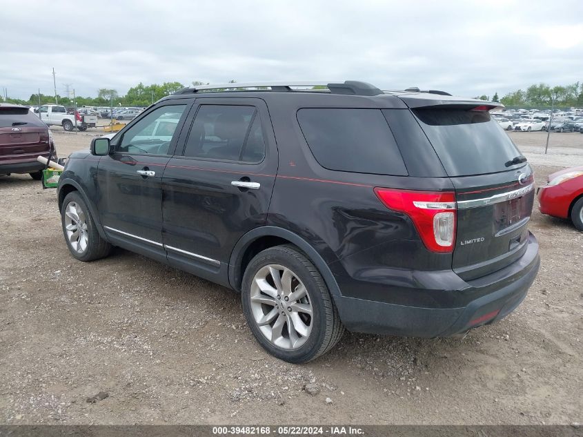 2013 Ford Explorer Limited VIN: 1FM5K7F81DGA92492 Lot: 39482168