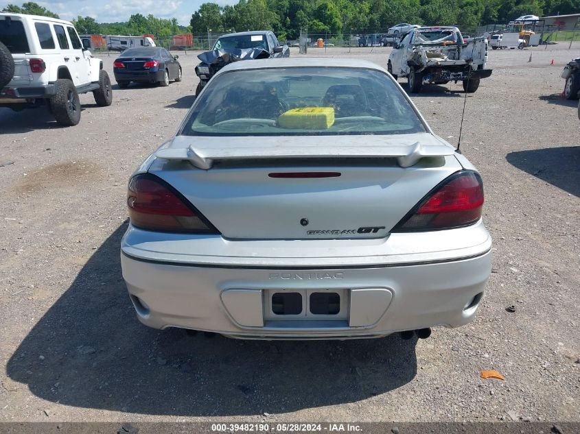 2001 Pontiac Grand Am Gt VIN: 1G2NW12E41M537309 Lot: 39482190