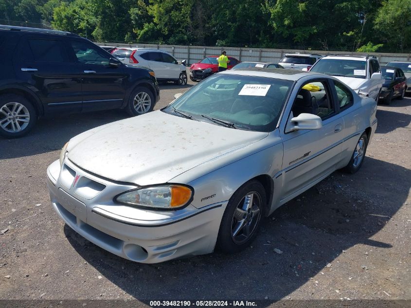 2001 Pontiac Grand Am Gt VIN: 1G2NW12E41M537309 Lot: 39482190