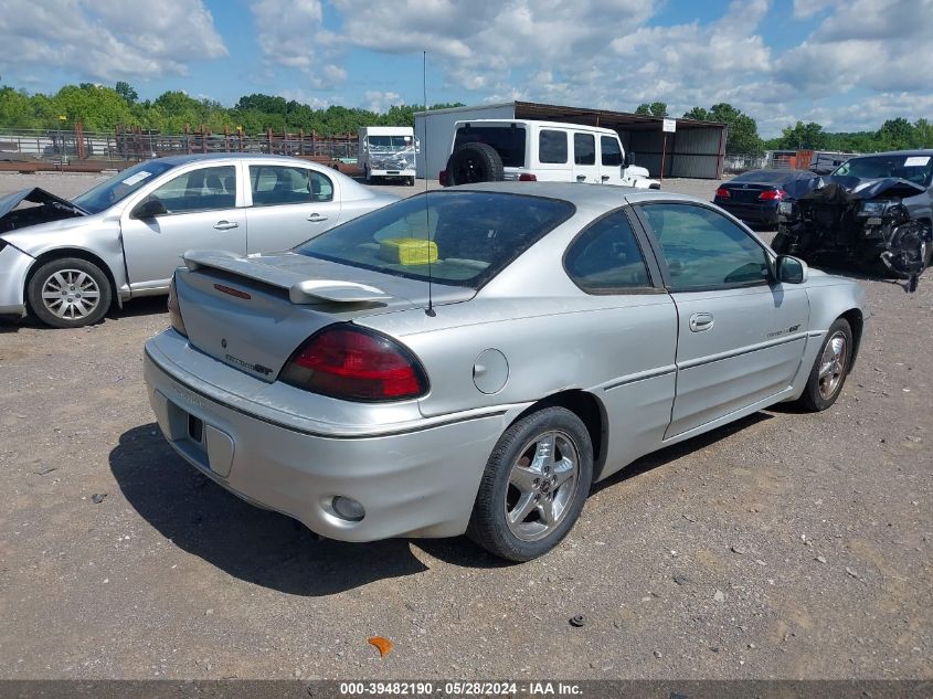 2001 Pontiac Grand Am Gt VIN: 1G2NW12E41M537309 Lot: 39482190