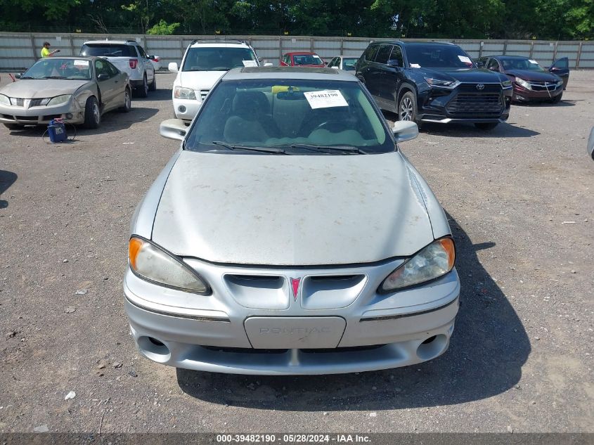 2001 Pontiac Grand Am Gt VIN: 1G2NW12E41M537309 Lot: 39482190