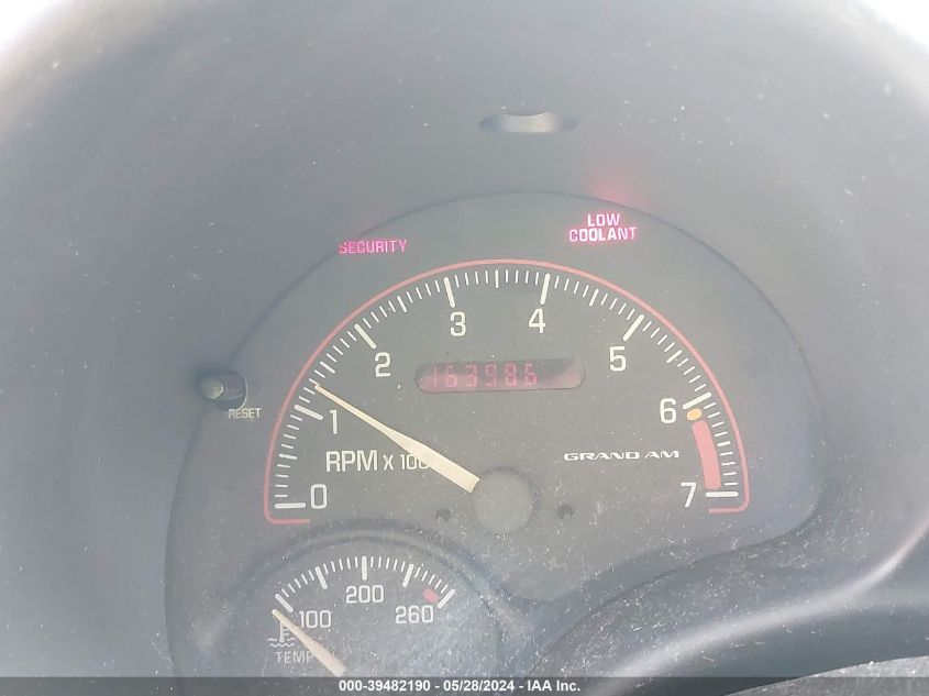 2001 Pontiac Grand Am Gt VIN: 1G2NW12E41M537309 Lot: 39482190