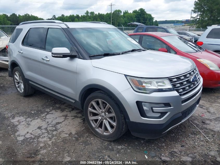 2016 Ford Explorer Limited VIN: 1FM5K7F87GGC49513 Lot: 39482194