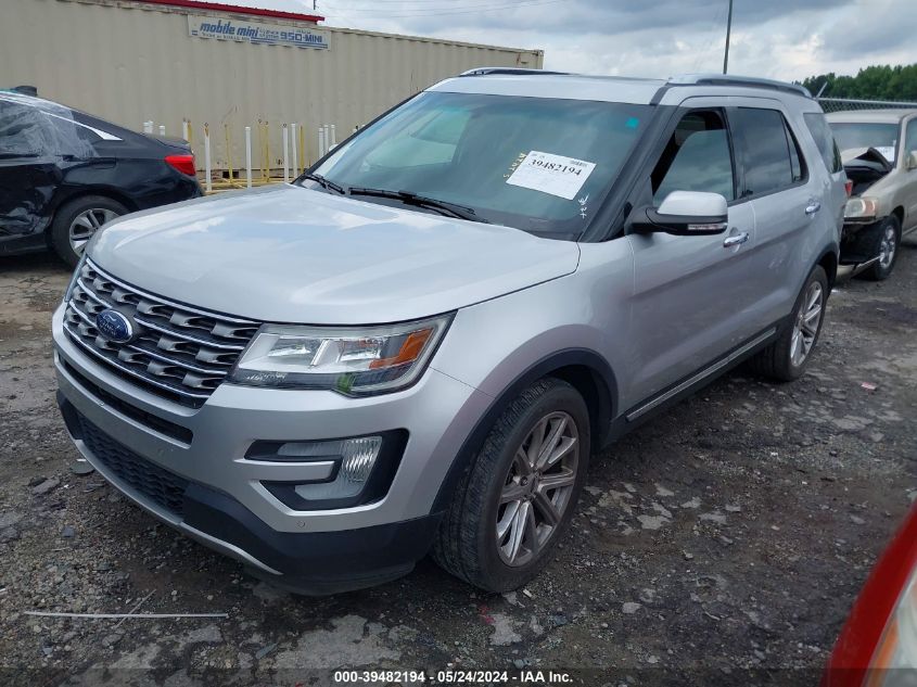 2016 Ford Explorer Limited VIN: 1FM5K7F87GGC49513 Lot: 39482194