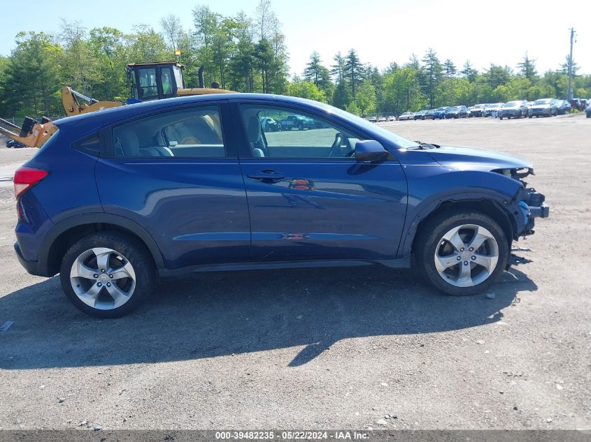 2017 Honda Hr-V Lx VIN: 3CZRU6H38HG703604 Lot: 39482235