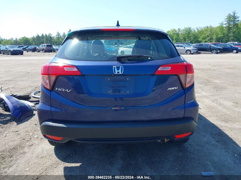 2017 Honda Hr-V Lx VIN: 3CZRU6H38HG703604 Lot: 39482235