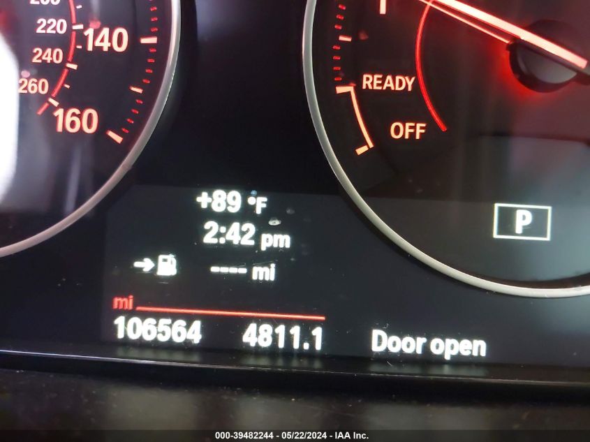 2014 BMW 328I xDrive VIN: WBA3B5C52EP542272 Lot: 39482244