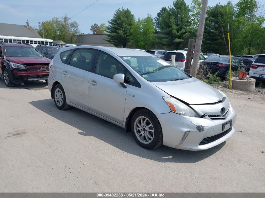 2012 Toyota Prius V Two VIN: JTDZN3EU7C3128339 Lot: 39482258