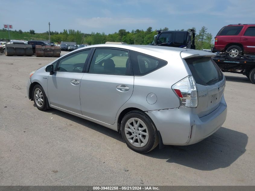 2012 Toyota Prius V Two VIN: JTDZN3EU7C3128339 Lot: 39482258
