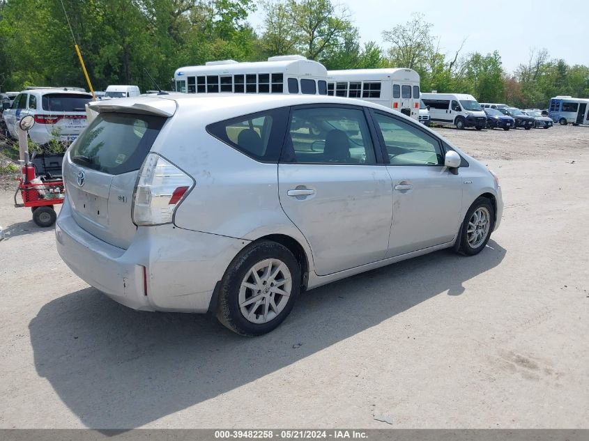 2012 Toyota Prius V Two VIN: JTDZN3EU7C3128339 Lot: 39482258
