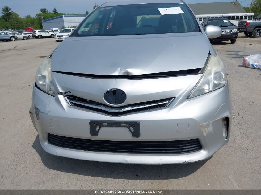 JTDZN3EU7C3128339 | 2012 TOYOTA PRIUS V