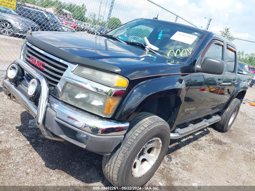 2005 GMC Canyon Sle VIN: 1GTDT136858257902 Lot: 39482261