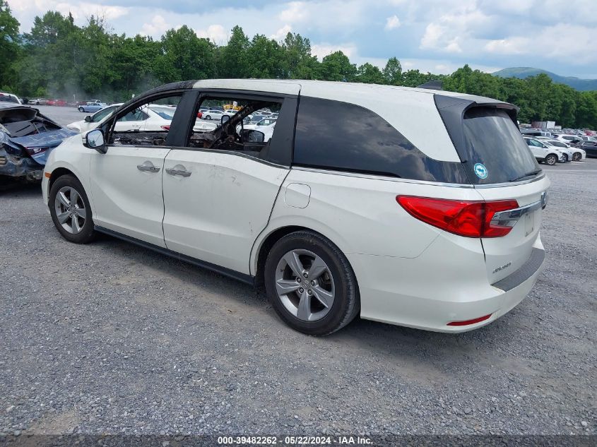 2019 Honda Odyssey Ex-L VIN: 5FNRL6H72KB011492 Lot: 39482262