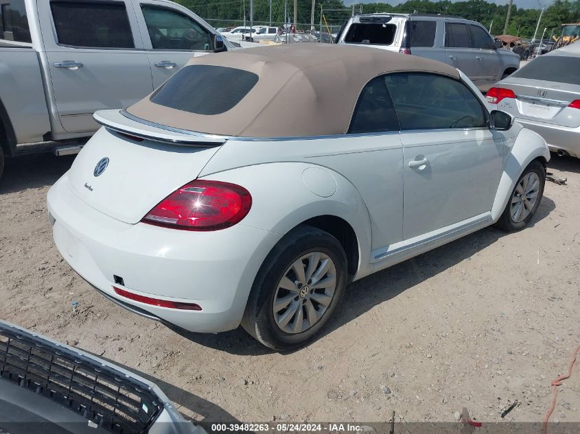 2019 Volkswagen Beetle 2.0T Final Edition Se/2.0T Final Edition Sel/2.0T S/2.0T Se VIN: 3VW5DAAT2KM511361 Lot: 39482263