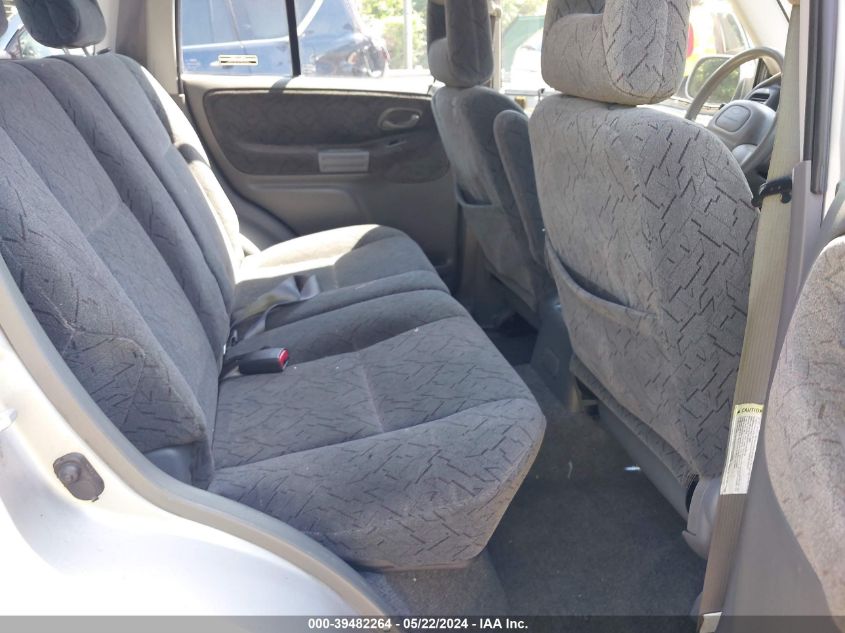 2002 Chevrolet Tracker Hard Top Lt VIN: 2CNBE634226932282 Lot: 39482264