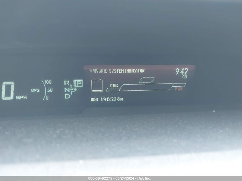 2011 Toyota Prius Two VIN: JTDKN3DU6B0317230 Lot: 39482275