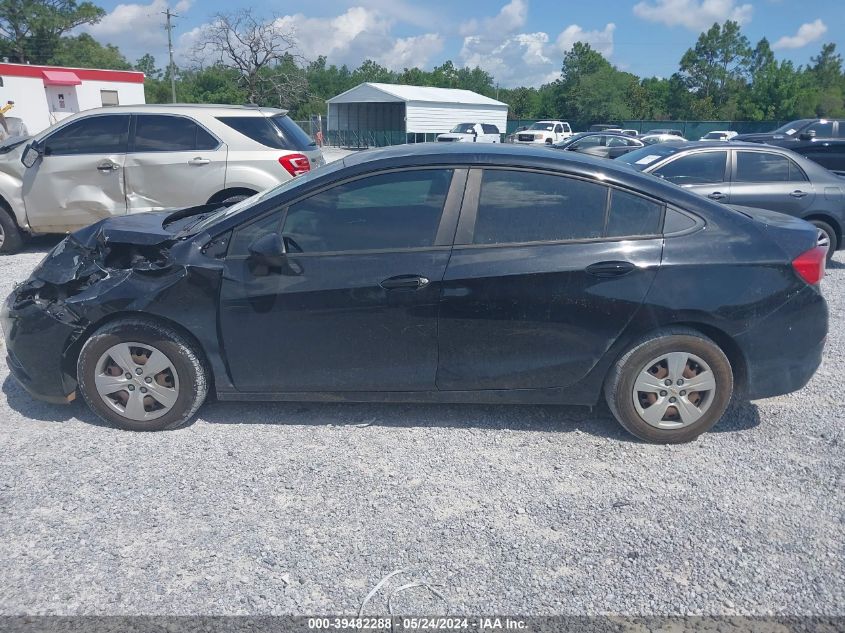 2018 Chevrolet Cruze Ls Auto VIN: 1G1BC5SM6J7207300 Lot: 39482288
