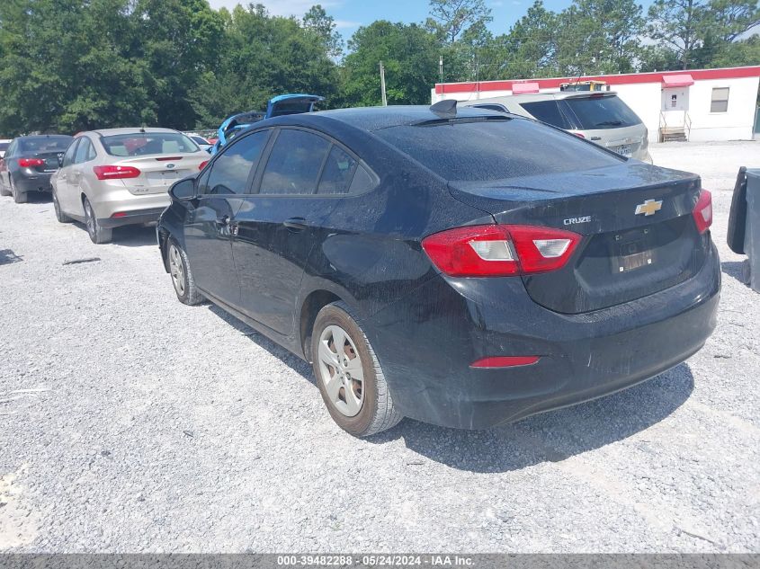 2018 Chevrolet Cruze Ls Auto VIN: 1G1BC5SM6J7207300 Lot: 39482288