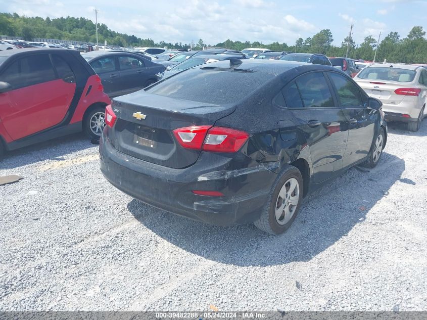 2018 Chevrolet Cruze Ls Auto VIN: 1G1BC5SM6J7207300 Lot: 39482288