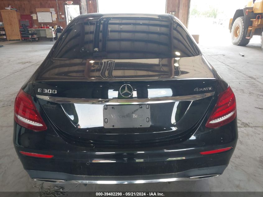 WDDZF4KB3KA489007 | 2019 MERCEDES-BENZ E 300