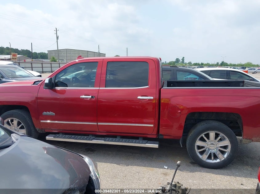 2018 Chevrolet Silverado 1500 High Country VIN: 3GCPCTEC8JG258600 Lot: 39482301