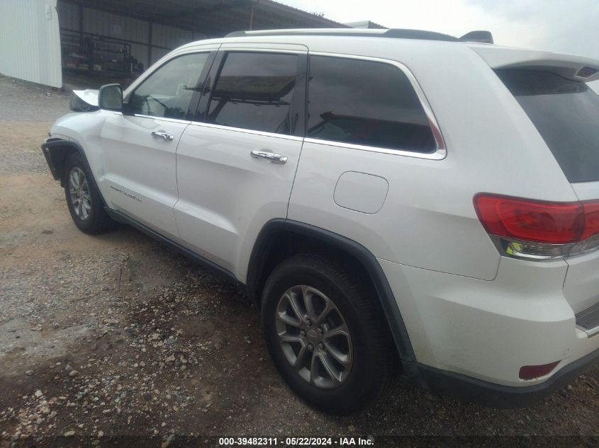 2016 Jeep Grand Cherokee Limited VIN: 1C4RJEBG2GC501430 Lot: 39482311