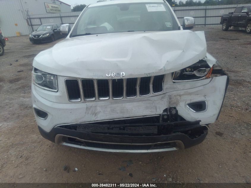 2016 Jeep Grand Cherokee Limited VIN: 1C4RJEBG2GC501430 Lot: 39482311