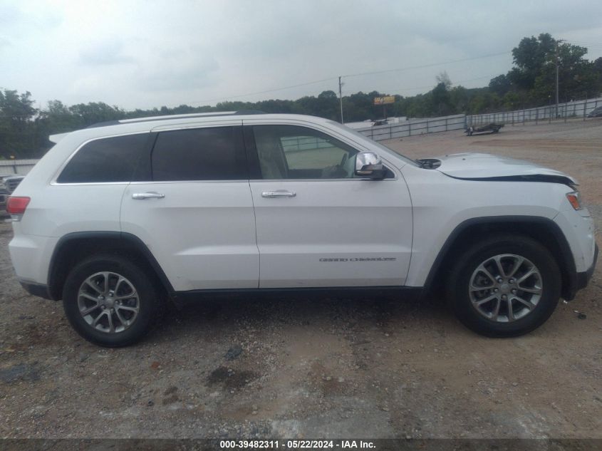 2016 Jeep Grand Cherokee Limited VIN: 1C4RJEBG2GC501430 Lot: 39482311
