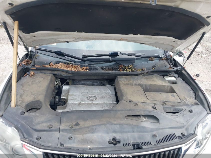 2010 Lexus Rx 350 VIN: 2T2ZK1BA4AC021322 Lot: 39482315