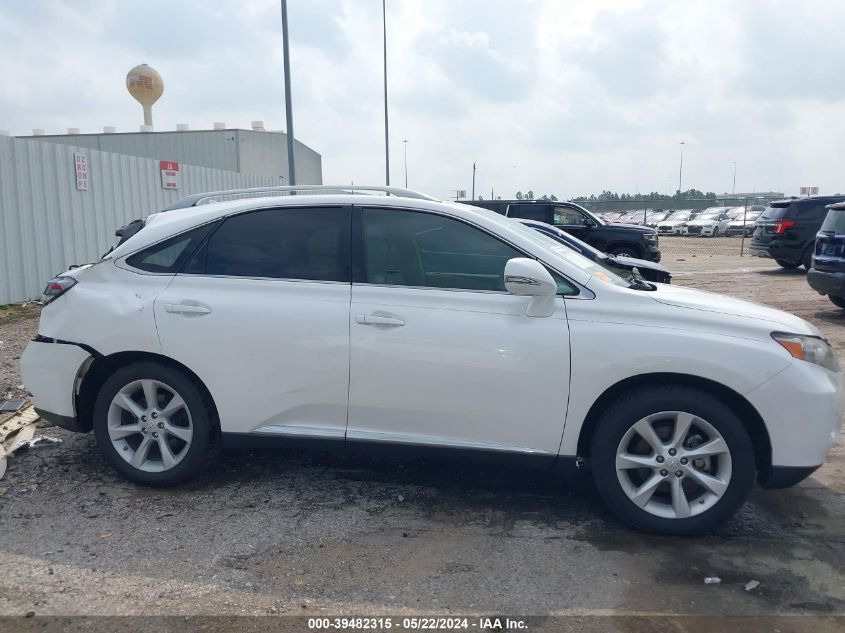 2010 Lexus Rx 350 VIN: 2T2ZK1BA4AC021322 Lot: 39482315