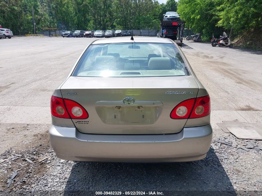 2008 Toyota Corolla Le VIN: 2T1BR32E78C927250 Lot: 39482329