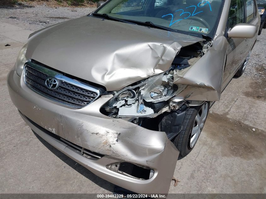 2008 Toyota Corolla Le VIN: 2T1BR32E78C927250 Lot: 39482329