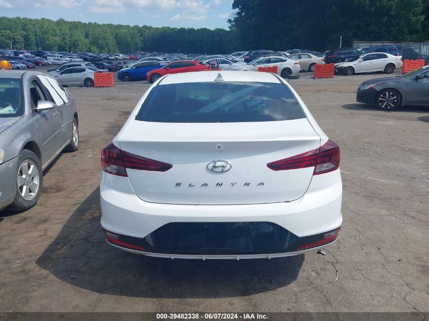 2020 Hyundai Elantra Sel VIN: 5NPD84LFXLH576719 Lot: 39482338