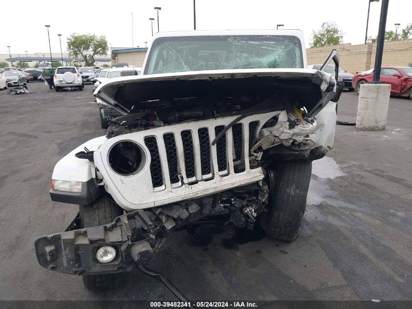 2020 Jeep Gladiator Overland 4X4 VIN: 1C6HJTFG8LL181624 Lot: 39482341