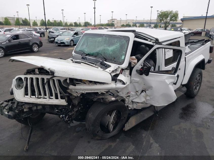 2020 Jeep Gladiator Overland 4X4 VIN: 1C6HJTFG8LL181624 Lot: 39482341