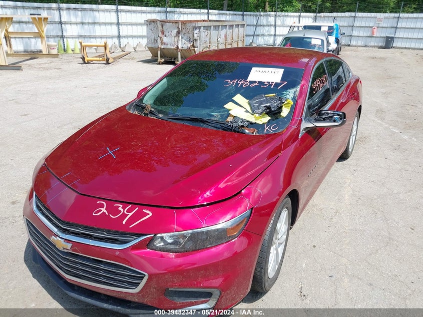 2017 Chevrolet Malibu 1Lt VIN: 1G1ZE5ST4HF198144 Lot: 39482347
