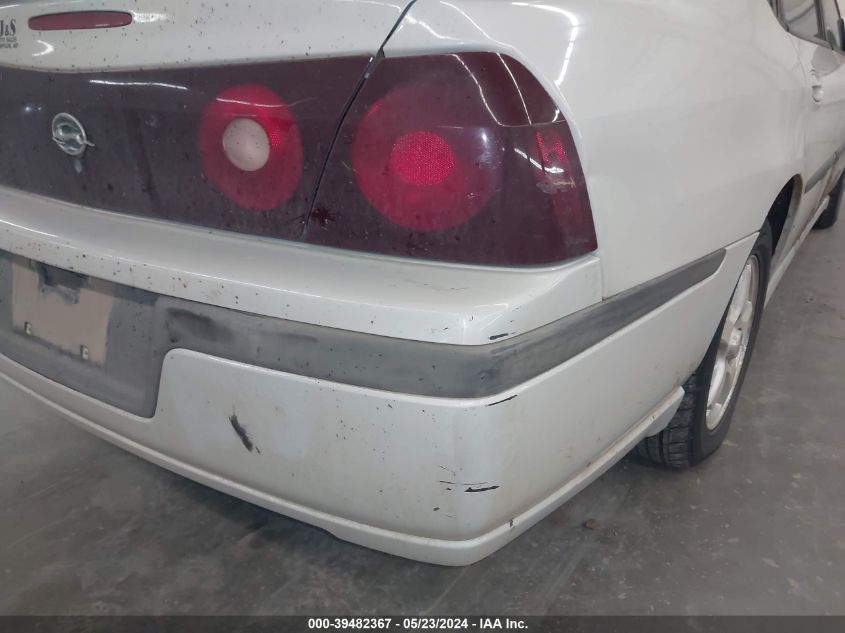 2003 Chevrolet Impala Ls VIN: 2G1WH52K739389334 Lot: 39482367