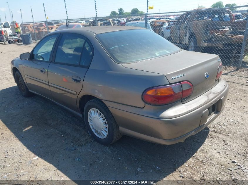 2002 Chevrolet Malibu VIN: 1G1ND52J92M707289 Lot: 39482377