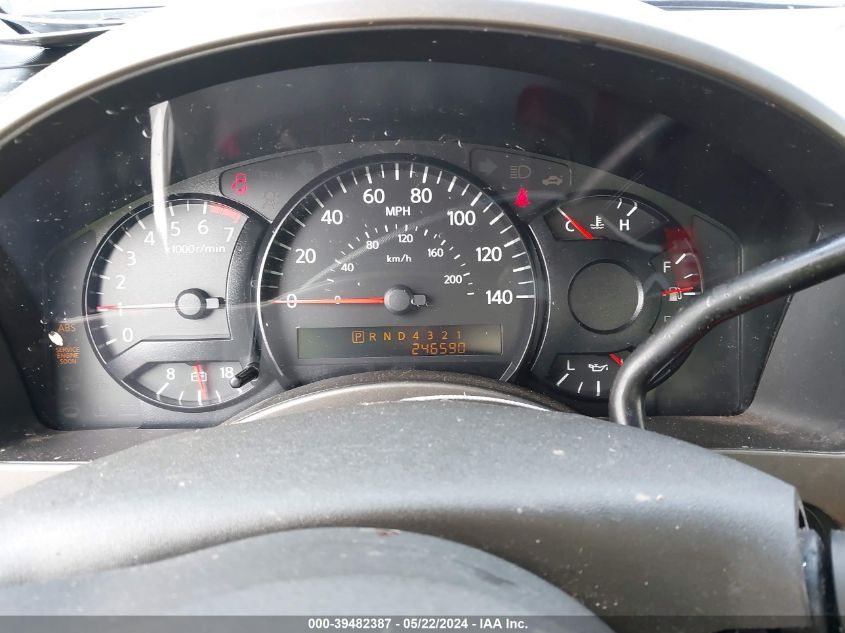 2005 Nissan Titan Xe VIN: 1N6BA06A45N540545 Lot: 39482387