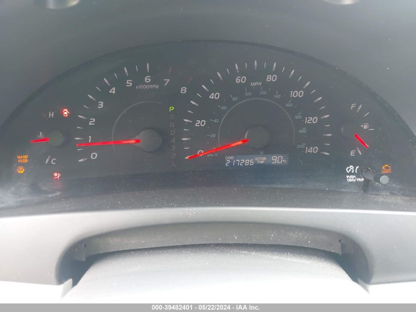 2008 Toyota Camry Le VIN: 4T1BE46K18U197920 Lot: 39482401