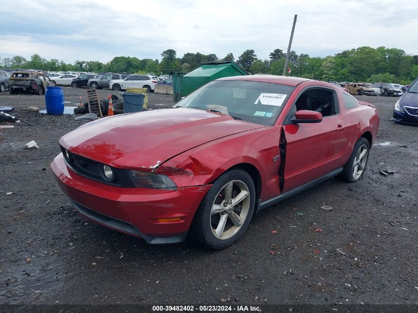 2010 Ford Mustang Gt/Gt Premium VIN: 1ZVBP8CH6A5134131 Lot: 39482402