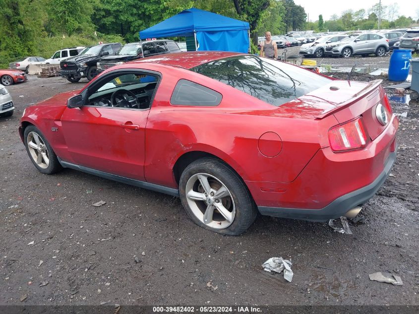 2010 Ford Mustang Gt/Gt Premium VIN: 1ZVBP8CH6A5134131 Lot: 39482402