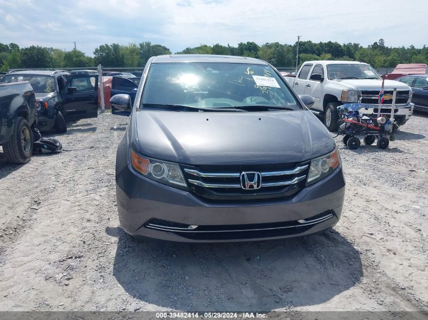 2015 Honda Odyssey Ex-L VIN: 5FNRL5H62FB054334 Lot: 39482414