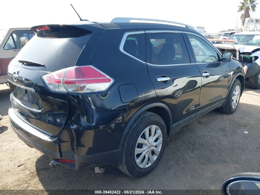 2016 Nissan Rogue S VIN: 5N1AT2MN8GC865509 Lot: 39482422