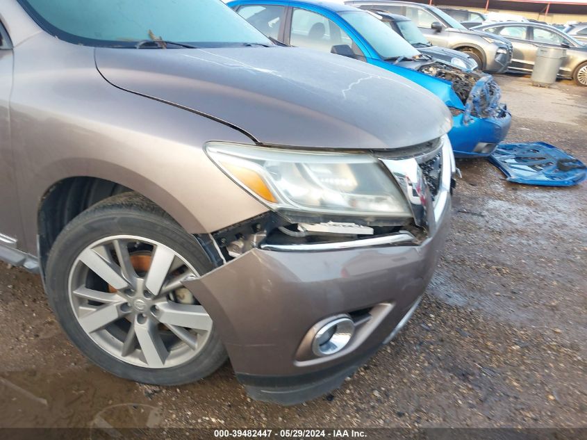 2014 Nissan Pathfinder Platinum VIN: 5N1AR2MN1EC678091 Lot: 39482447