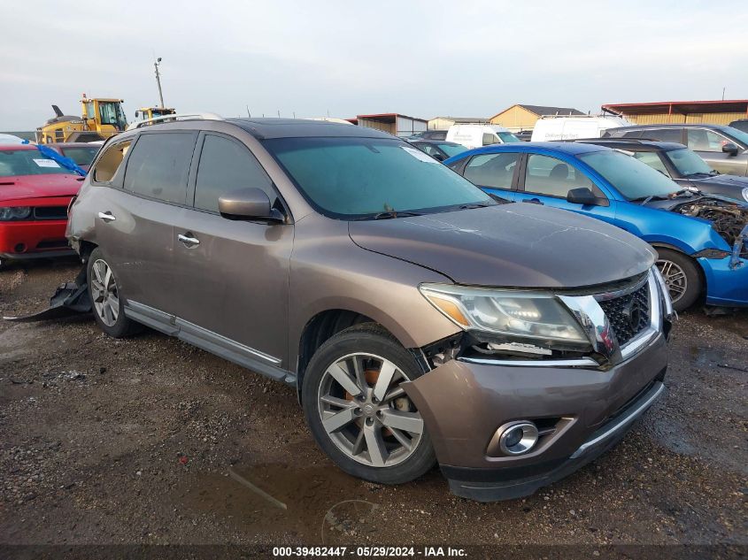 2014 Nissan Pathfinder Platinum VIN: 5N1AR2MN1EC678091 Lot: 39482447