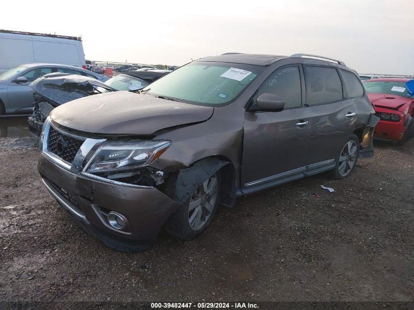 2014 Nissan Pathfinder Platinum VIN: 5N1AR2MN1EC678091 Lot: 39482447