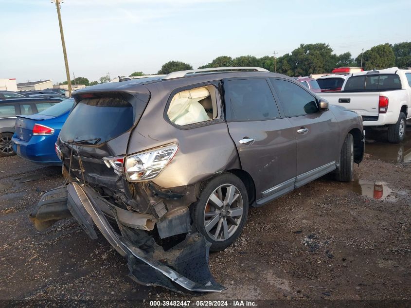 2014 Nissan Pathfinder Platinum VIN: 5N1AR2MN1EC678091 Lot: 39482447