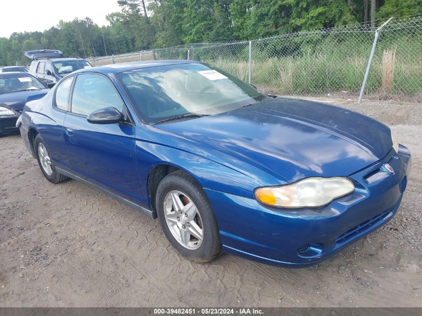 2005 Chevrolet Monte Carlo Ls VIN: 2G1WW12E959236496 Lot: 39482451